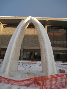 Ice arch 2008